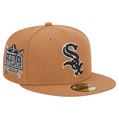 Men's New Era Brown Chicago White Sox Color Pack 59FIFTY Fitted Hat