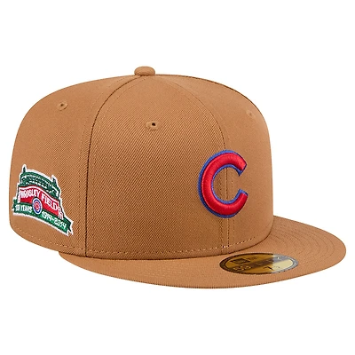 Men's New Era Brown Chicago Cubs Color Pack 59FIFTY Fitted Hat