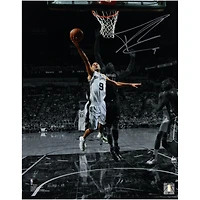 Tony Parker San Antonio Spurs Autographed 11" x 14" 2014 NBA Finals Layup vs. Miami Heat Photograph