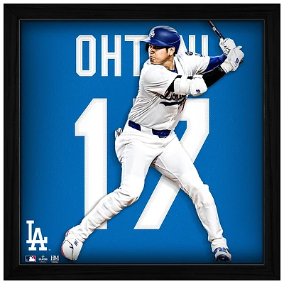 Highland Mint Shohei Ohtani Los Angeles Dodgers 13" x 13" Impact Jersey Frame
