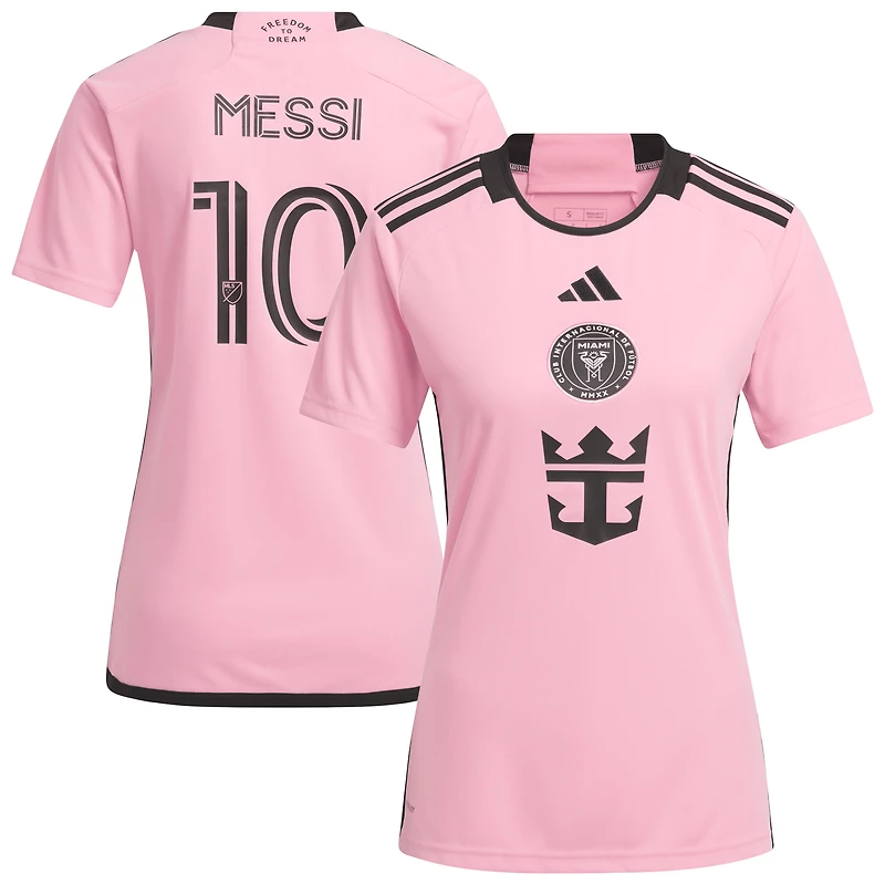 Women's adidas Lionel Messi Pink Inter Miami CF 2getherness Replica Jersey