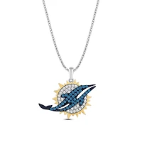 True Fan Miami Dolphins Team Necklace