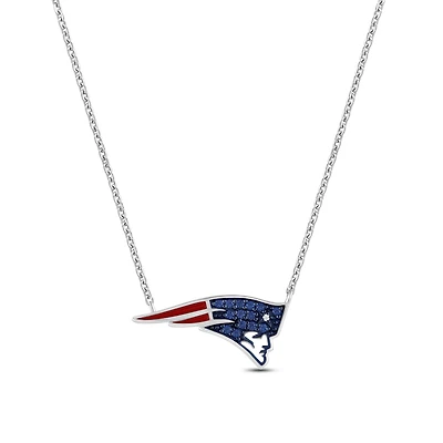 True Fan New England Patriots Team Necklace