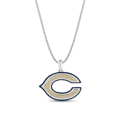 True Fan Chicago Bears Team Necklace