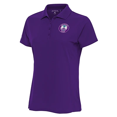 Women's Antigua Purple Orlando Pride Legacy Pique Polo