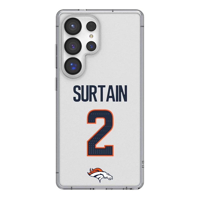 Keyscaper Patrick Surtain II Denver Broncos Galaxy Clear Case