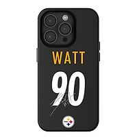 Keyscaper T.J. Watt Pittsburgh Steelers iPhone Magnetic Bump Case