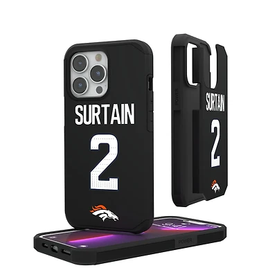 Keyscaper Patrick Surtain II Denver Broncos iPhone Rugged Case