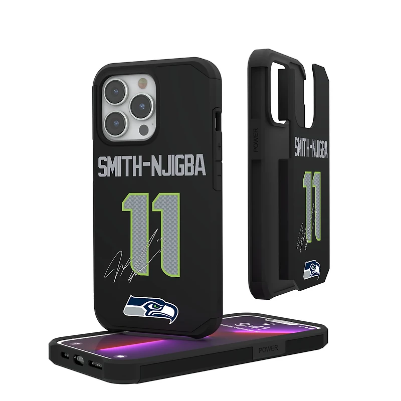 Keyscaper Jaxon Smith-Njigba Seattle Seahawks iPhone Rugged Case