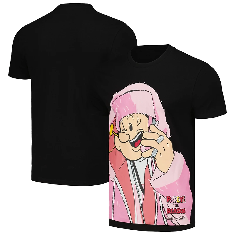 Unisex Reason Black Popeye Uptown T-Shirt