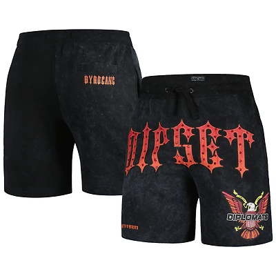 Unisex Reason Black The Diplomats Dipset Seal Shorts