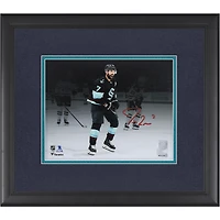 Jordan Eberle Seattle Kraken Autographed Framed 8" x 10" 2023 Stanley Cup Playoff Goal Celebration Photograph