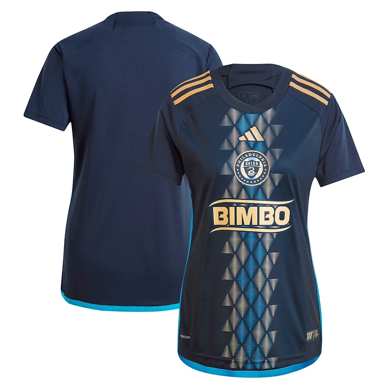 Women's adidas Navy Philadelphia Union 2024 The XV Kit Replica Jersey