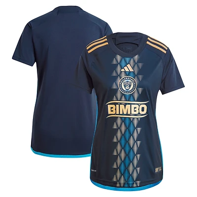 Women's adidas Navy Philadelphia Union 2024 The XV Kit Replica Jersey