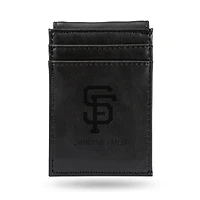 Black San Francisco Giants Front Pocket Wallet