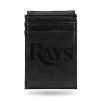 Black Tampa Bay Rays Front Pocket Wallet