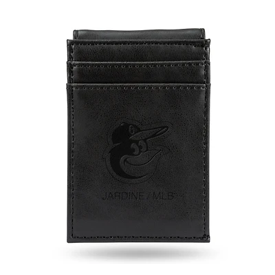 Black Baltimore Orioles Front Pocket Wallet