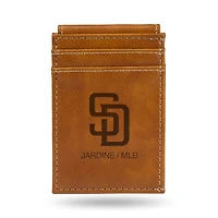 Brown San Diego Padres Front Pocket Wallet