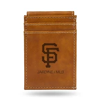 Brown San Francisco Giants Front Pocket Wallet