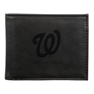 Washington Nationals Laser-Engraved Billfold Wallet