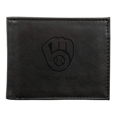 Milwaukee Brewers Laser-Engraved Billfold Wallet