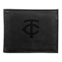 Minnesota Twins Laser-Engraved Billfold Wallet