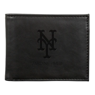 New York Mets Laser-Engraved Billfold Wallet