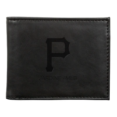Pittsburgh Pirates Laser-Engraved Billfold Wallet