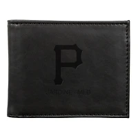 Pittsburgh Pirates Laser-Engraved Billfold Wallet