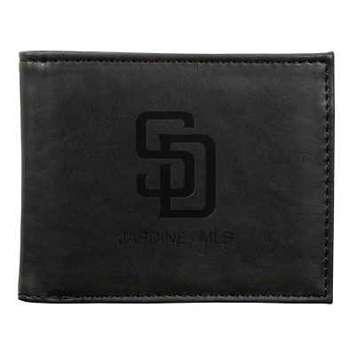 San Diego Padres Laser-Engraved Billfold Wallet