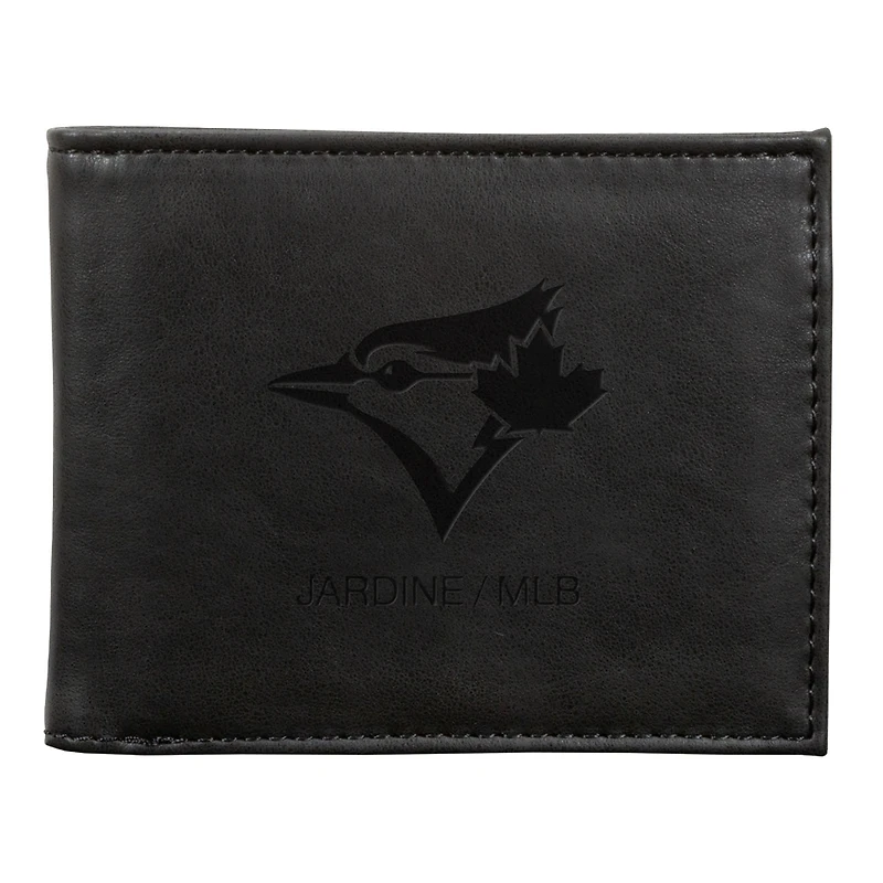 Toronto Blue Jays Laser-Engraved Billfold Wallet