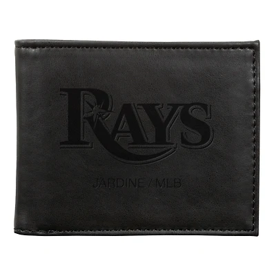 Tampa Bay Rays Laser-Engraved Billfold Wallet