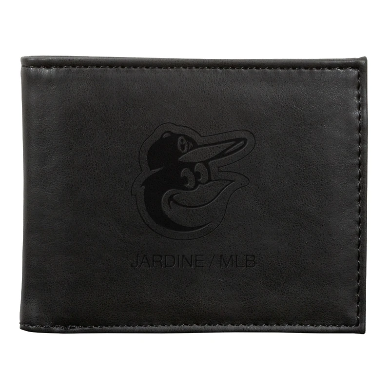 Baltimore Orioles Laser-Engraved Billfold Wallet