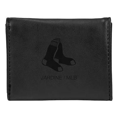 Boston Red Sox Laser-Engraved Trifold Wallet