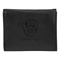 Milwaukee Brewers Laser-Engraved Trifold Wallet