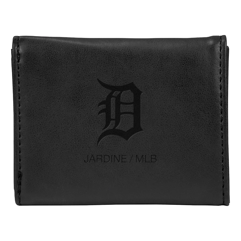 Detroit Tigers Laser-Engraved Trifold Wallet