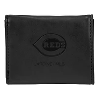 Cincinnati Reds Laser-Engraved Trifold Wallet
