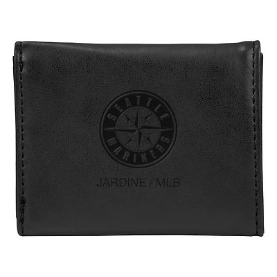 Seattle Mariners Laser-Engraved Trifold Wallet