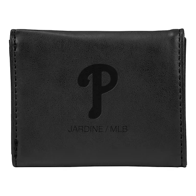 Philadelphia Phillies Laser-Engraved Trifold Wallet