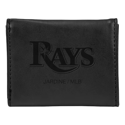 Tampa Bay Rays Laser-Engraved Trifold Wallet
