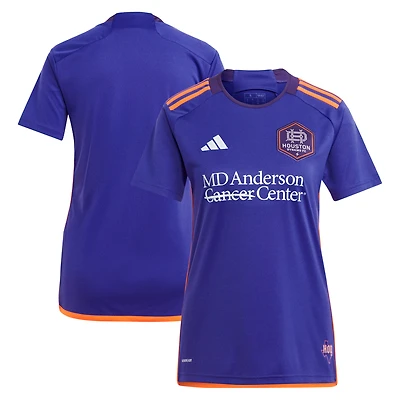 Women's adidas  Purple Houston Dynamo FC 2024 Still Holdin' Replica Jersey