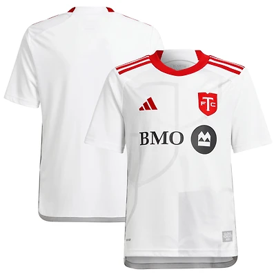 Youth adidas  White Toronto FC 2024 GTA Kit Replica Jersey