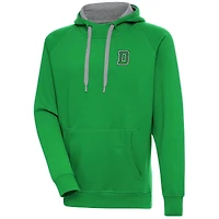 Men's Antigua Kelly Green Dartmouth Big Green  Victory Pullover Hoodie