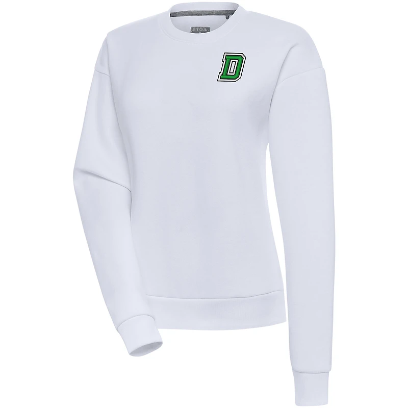 Women's Antigua Dartmouth Big Green Victory Pullover Sweatshirt