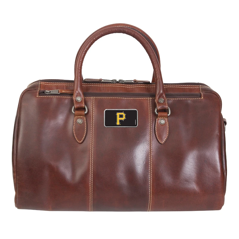 Brown Pittsburgh Pirates Color Logo Plate Niagara Canyon Duffel Bag