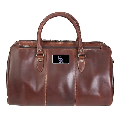 Brown Colorado Rockies Color Logo Plate Niagara Canyon Duffel Bag