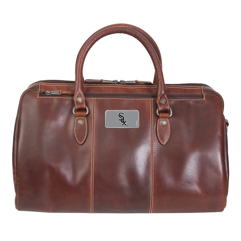 Brown Chicago White Sox Color Logo Plate Niagara Canyon Duffel Bag