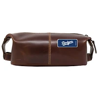 Los Angeles Dodgers Color Logo Plate Wind River Canyon Travel Kit - Brown