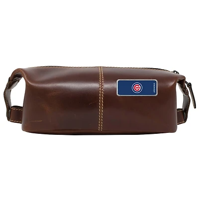 Chicago Cubs Color Logo Plate Wind River Canyon Travel Kit - Brown