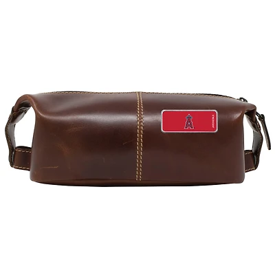 Los Angeles Angels Color Logo Plate Wind River Canyon Travel Kit - Brown